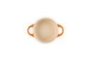 Le Creuset Stoneware Mini Round Cocotte, 8 oz., Flame