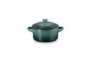 Le Creuset Stoneware Mini Round Cocotte, 8 oz., Artichaut