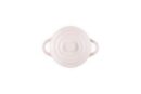 Le Creuset Stoneware Mini Round Cocotte, 8 oz., Chiffon Pink