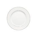 Christofle Albi Platinum Set of 6 Porcelain Bread & Butter Plates #7636140