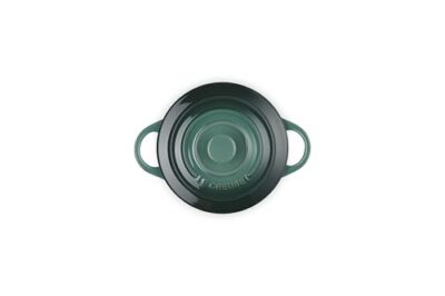 Le Creuset Stoneware Mini Round Cocotte, 8 oz., Artichaut - Image 4