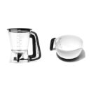 OXO Good Grips Precision Batter Dispenser & Good Grips 2QT Batter Mixing Bowl, White