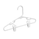 Honey-Can-Do Kids Clothes Hanger, Baby Clothes Hangers with Clips, Removable Clips are Designed to Keep Bottoms and Tops Perfectly Paired, Making it Easier to Organize and Store Outfits, 18 Pack