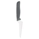Zyliss Offset Santoku Knife – Sharp German Stainless Steel Blade – Sustainable Wheat Straw Handle – Precision Kitchen & Vegetable Knife – Dishwasher Safe – 3.9 inches