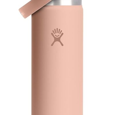 Hydro Flask 24 Oz Wide Flex Straw Cap Bottle - Insulated Stainless Steel - Wide Straw Lid, Non Spill, Leakproof in Seacliff