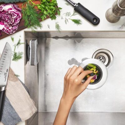 OXO Good Grips Silicone Sink Drain Strainer - Image 6