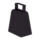 Beistle Black Cowbells, 4"