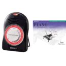 Seiko SQ50-V Quartz Metronome and Piano Adventures - Performance Book - Primer Level