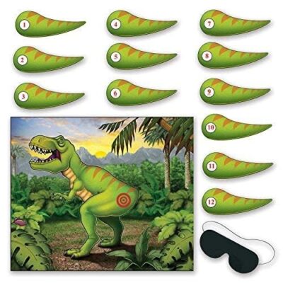 Beistle Pin The Tail On The Dinosaur Game - Image 2