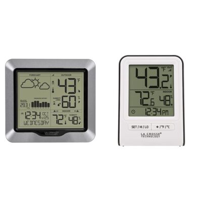 La Crosse Technology Forecast Station and Wireless Temperature Station Bundle