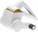 Zyliss Classic Rotary Cheese Grater - NSF Restaurant Certified Handheld Grater - Can be used for Hard Cheese, Chocolate & More - With Comfortable Handle & Easy-to-Clean Drum - White