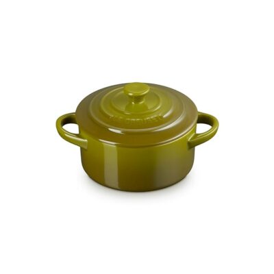 Le Creuset Stoneware Mini Round Cocotte, 8 oz., Olive