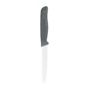 Zyliss Serrated Tomato Knife – Sharp German Stainless Steel Blade with Sustainable Wheat Straw Non-Slip Handle – Safety Cover Included – Dishwasher Safe – 4.3 inches