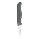 Zyliss Peeling Knife – German Stainless Steel Curved Blade with Sustainable Wheat Straw Non-Slip Handle – Fruit & Vegetable Kitchen Knife – Dishwasher Safe with Blade Guard – 2.3 inches