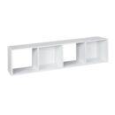 Closetmaid 4 Cube Stackable Storage, White