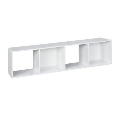 Closetmaid 4 Cube Stackable Storage, White - Image 4