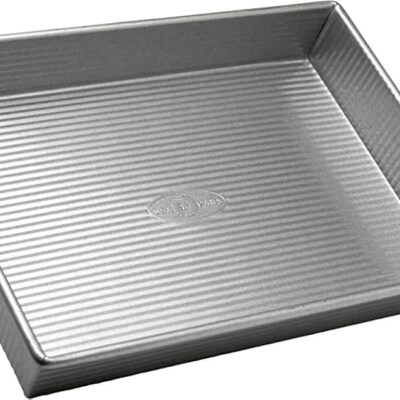 USA Pan Bakeware Rectangular Cake Pan, 9 x 13 inch, Nonstick & Quick Release Coating, Aluminized Steel
