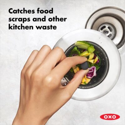 OXO Good Grips Silicone Sink Drain Strainer - Image 2