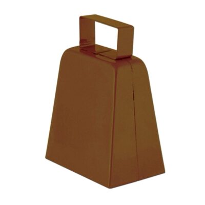 Beistle Brown (6 Piece) Cowbells, 4" - Image 2