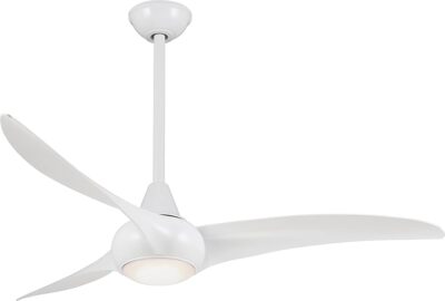 Minka-Aire F844-WH, Light Wave, 52" Ceiling Fan, White - Image 4