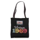 Vintage 1969 Retro Cassette Tote Bag