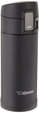 Zojirushi 0.36-Liter Stainless Steel Travel Mug, 12-Ounce, Black