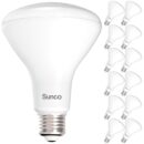 Sunco 12 Pack BR30 Light Bulbs LED, Recessed Can Light Bulbs, Indoor Flood Bulb, 850 LM, 11W (65W Equivalent), 6000K Daylight Deluxe, Dimmable, E26 Base, for Home, Kitchen, Bedroom UL.