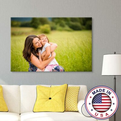 wall26 Custom Canvas Wall Art, Personalized Photo to Canvas - 24"x36" - Image 2