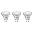 Lepro GU10 LED Light Bulbs Non-Dimmable, 5000K Daylight White GU10 Bulb Replacement for Recessed Track Lighting, 4W LED Bulbs with 100°Flood Beam for Kitchen, Range Hood, Living Room, Bedroom, 3 Pack