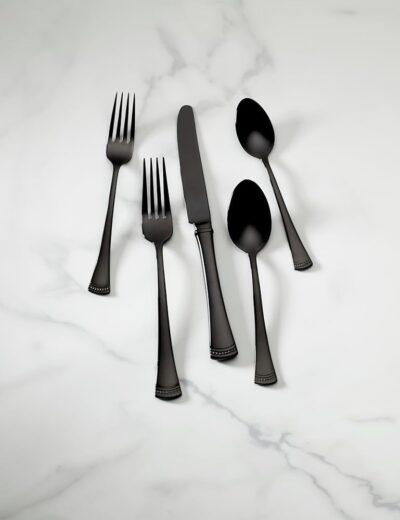 Lenox 893677 Portola Black 20-Piece Flatware Set - Image 2