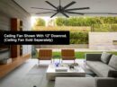 Minka-Aire 12 Inch Ceiling Fan Downrod - Coal - DR512-CL