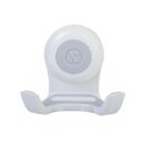 SlipX Solutions Power Lock Suction Cup Hook, Razor Holder & Phone Cradle (Perfect for Shower & Mirror, Holds 11 lbs, 2 Pack)