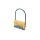 Umbra Sling Kitchen Sink Caddy Sponge Holder, Hangs Over Faucet or Divider, Single, Slate Blue