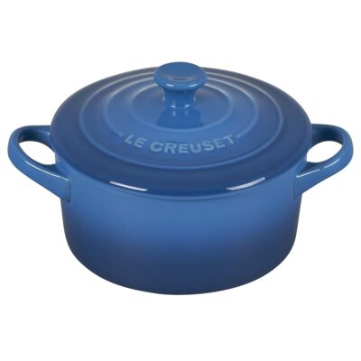 Le Creuset Stoneware Mini Round Cocotte, 14 oz., Marseille