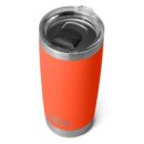 YETI Rambler 20 oz Tumbler, Stainless Steel, Vacuum Insulated with MagSlider Lid, Papaya