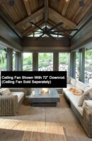 Minka-Aire 72 Inch Ceiling Fan Downrod - Coal - DR572-CL