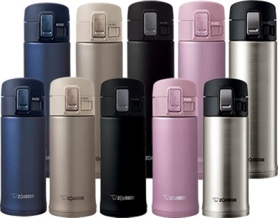 Zojirushi Stainless Steel Mug, 16oz, Smoky Blue - Image 3