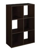 ClosetMaid 78815 Cubeicals Organizer, 6-Cube, Espresso