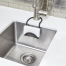Umbra Sling Kitchen Sink Accessory, Single-Sided Sponge Holder, Black