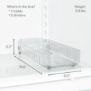 YouCopia RollOut Fridge Caddy, 6" Wide