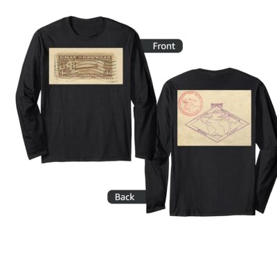 Vintage Zeppelin Travel Style Long Sleeve T-Shirt