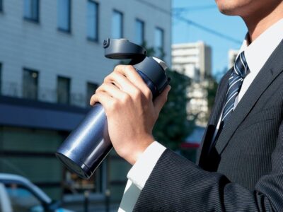 Zojirushi Stainless Steel Mug, 16oz, Smoky Blue - Image 4