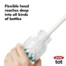 OXO Tot Bottle Brush with Nipple Cleaner and Stand, Teal