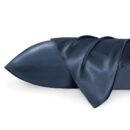 Bedsure King Size Satin Pillowcase Set of 2 - Vintage Indigo Silky Pillow Cases for Hair and Skin with Envelope Closure, Similar to Silk Pillow Cases, Gifts for Women Men, 20x36 Inches, 2pcs