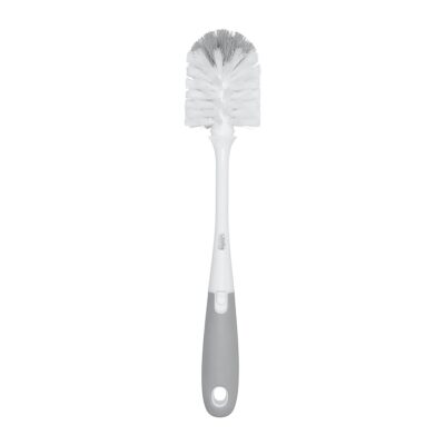 OXO Tot Bottle Brush with Nipple Cleaner and Stand, Gray - Image 2