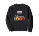 Vintage 1969 Retro Cassette Sweatshirt
