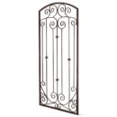 H Potter Trellis Garden Large Wrought Iron Heavy Scroll Metal Decoration Weather Resistant Lawn Patio Screen