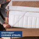 TEMPUR-Adapt (Supreme) 3" Memory Foam Mattress Topper, Full, White