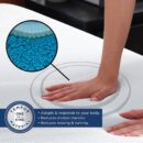 Tempur-Cloud 2-Inch Mattress Topper, Cal King,White