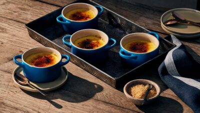 Le Creuset Stoneware Mini Round Cocotte, 8oz, Shallot - Image 6